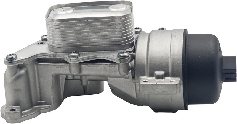 AMCC Engine Oil Cooler and Oil Filter Housing Compatible with Mini N18 Cooper 2011-2016 Mini Cooper Countryman 2013-2016 Cooper Paceman 1.6L Replace： 11428643745 11427583112 - Image 3